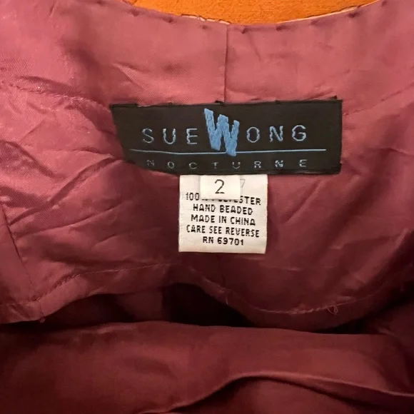 Stunning Sue Wong Nocturne Ball Gown